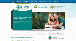 Desktop Screenshot of myomnimedical.com